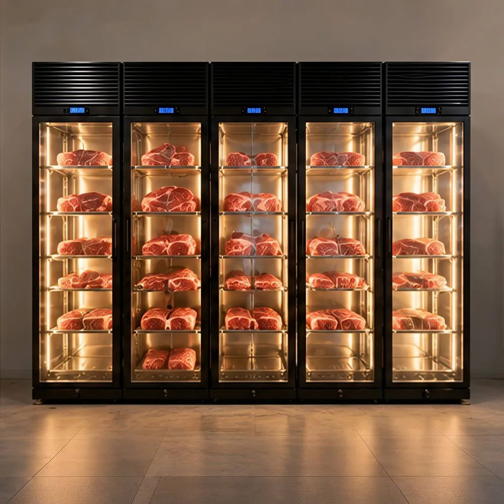 Commercial Dry-Aging Beef Cabinet — front view