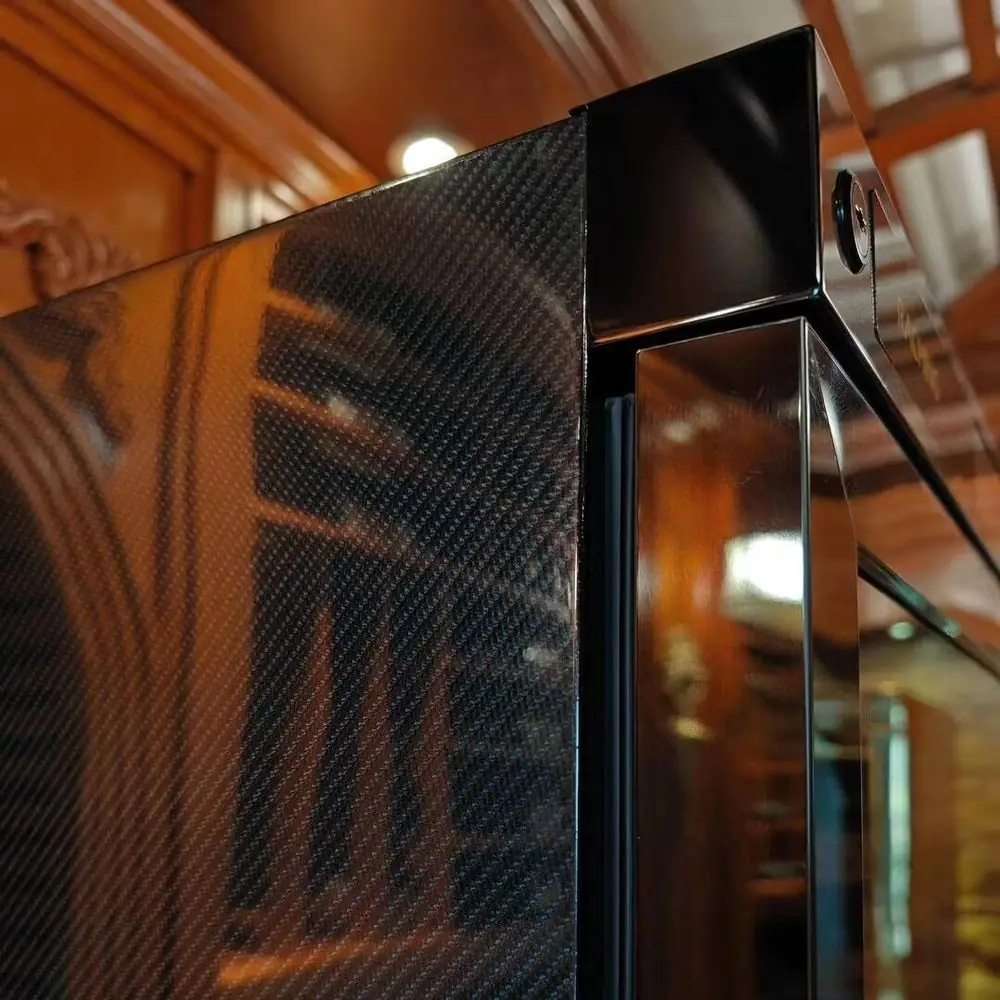 Electric Stainless Steel Cigar Cooler Humidor — construction detail