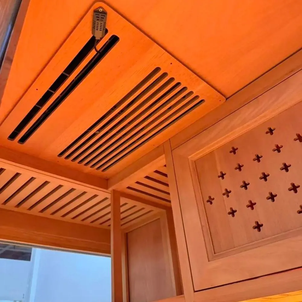 448L Dual-Zone Stainless Cigar Humidor Cabinet — construction detail of air vent