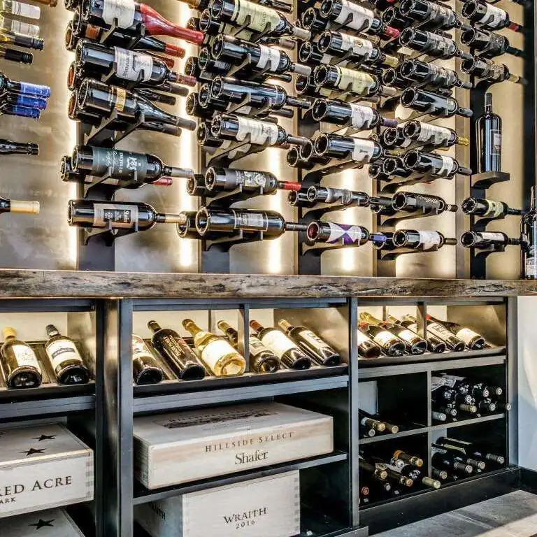 VIP Hotel Wine Cellar, 1200-Bottle Custom Build — interior layout