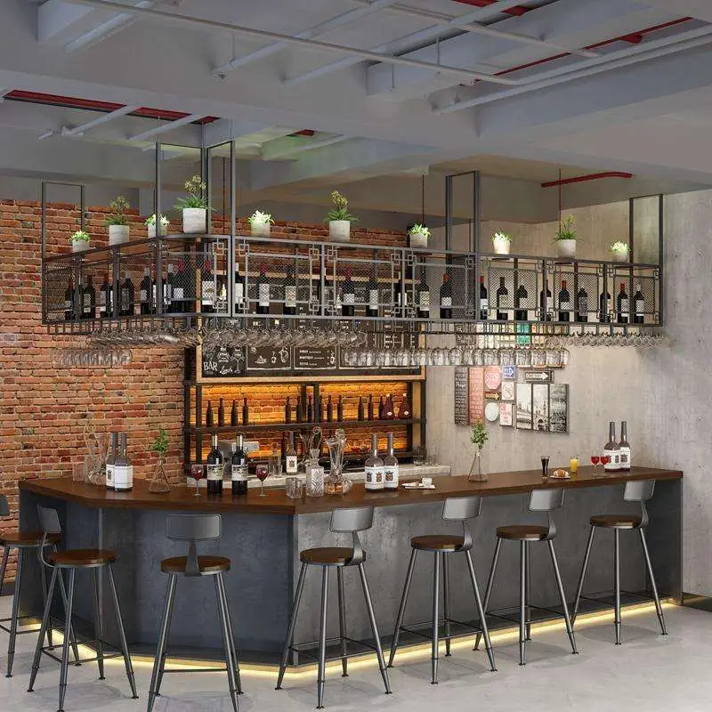 Stainless steel wine rack — in-situ project installation